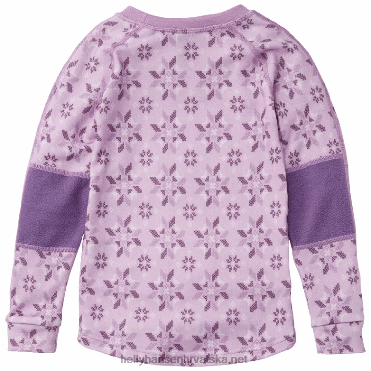 J0HV2361 dječji hh grafički lifa merino osnovni sloj djeca Helly-Hansen djetelina