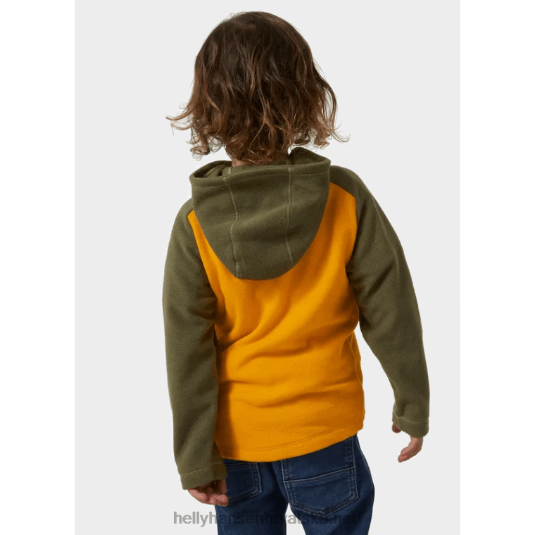 J0HV2344 dječja jakna s kapuljačom od flisa djeca Helly-Hansen beba trupa