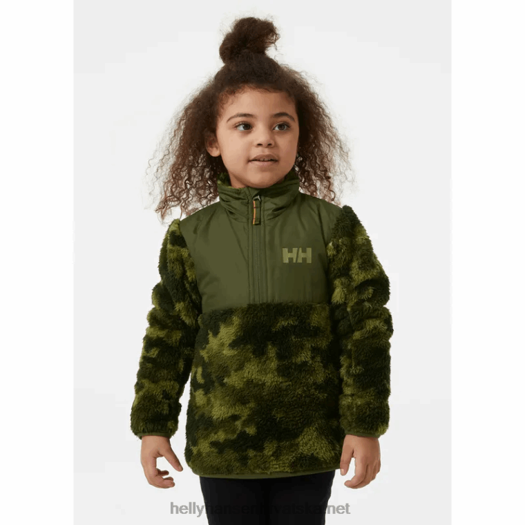 J0HV2351 dječji champ srednji sloj s poluzatvaračem djeca Helly-Hansen mornarica