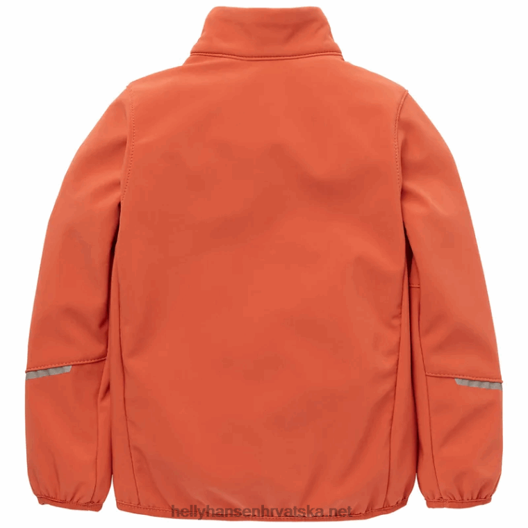 J0HV2258 dječja marka softshell jakna djeca Helly-Hansen crno