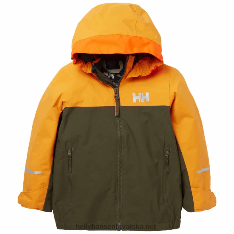 J0HV2272 vanjska jakna za sklonište za djecu 2.0 djeca Helly-Hansen djetelina