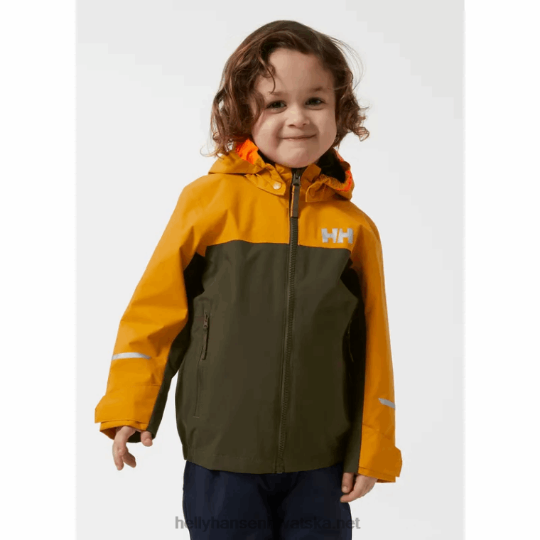 J0HV2272 vanjska jakna za sklonište za djecu 2.0 djeca Helly-Hansen djetelina