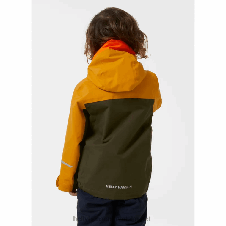 J0HV2272 vanjska jakna za sklonište za djecu 2.0 djeca Helly-Hansen djetelina