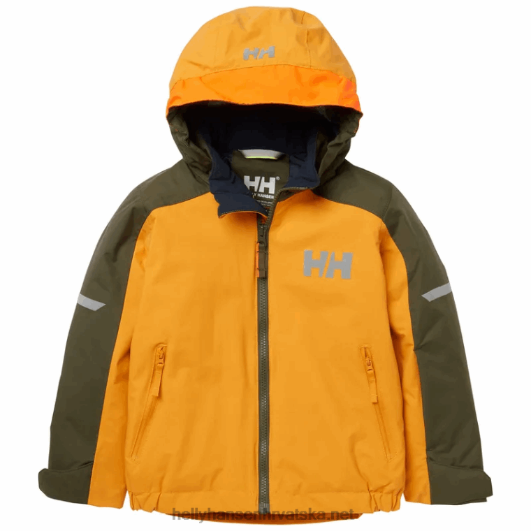 J0HV2278 dječja skijaška jakna Legend 2.0 s izolacijom djeca Helly-Hansen smrvljena gra