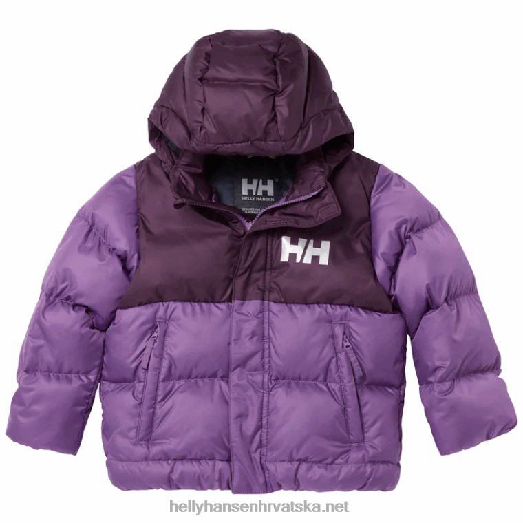 J0HV2293 dječja vision pufnasta jakna djeca Helly-Hansen modra magla