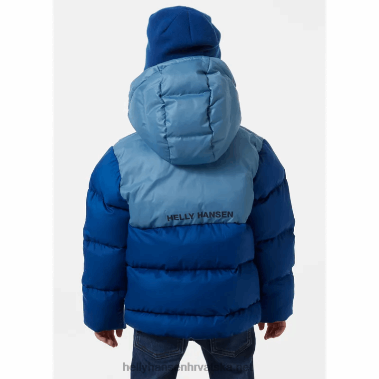 J0HV2295 dječja vision pufnasta jakna djeca Helly-Hansen močvarna jagoda