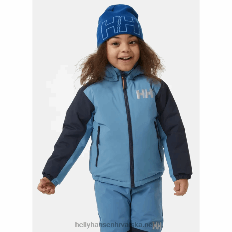 J0HV2297 dječja nordalna izolirana jakna djeca Helly-Hansen mornarica