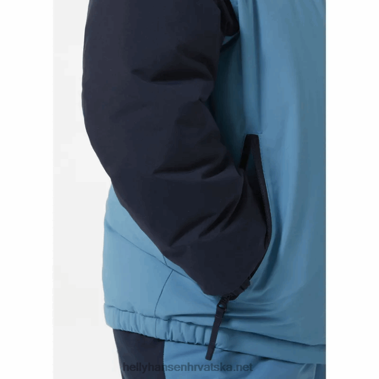 J0HV2297 dječja nordalna izolirana jakna djeca Helly-Hansen mornarica
