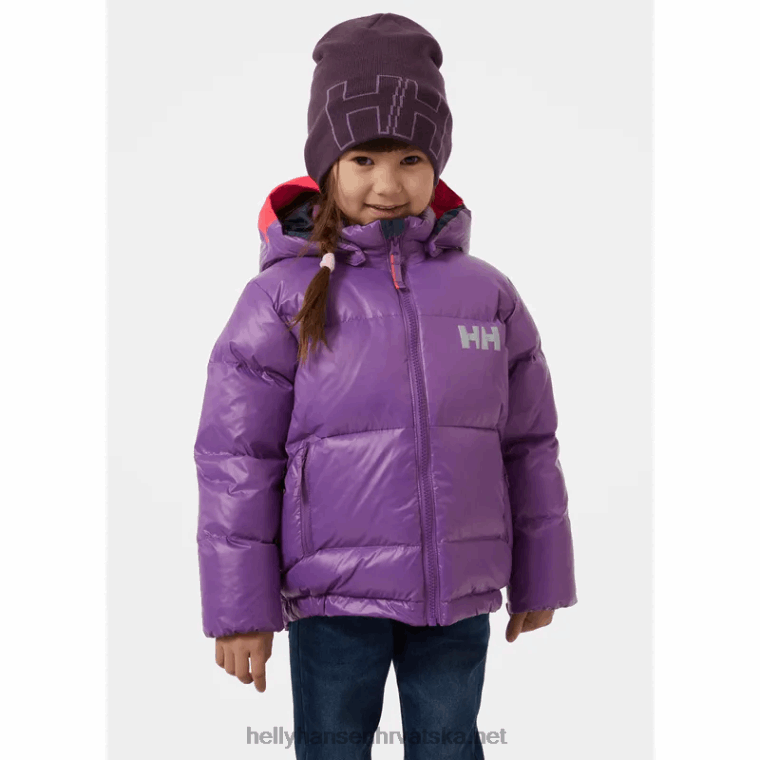 J0HV2299 dječja isfjord zimska jakna djeca Helly-Hansen mornarica