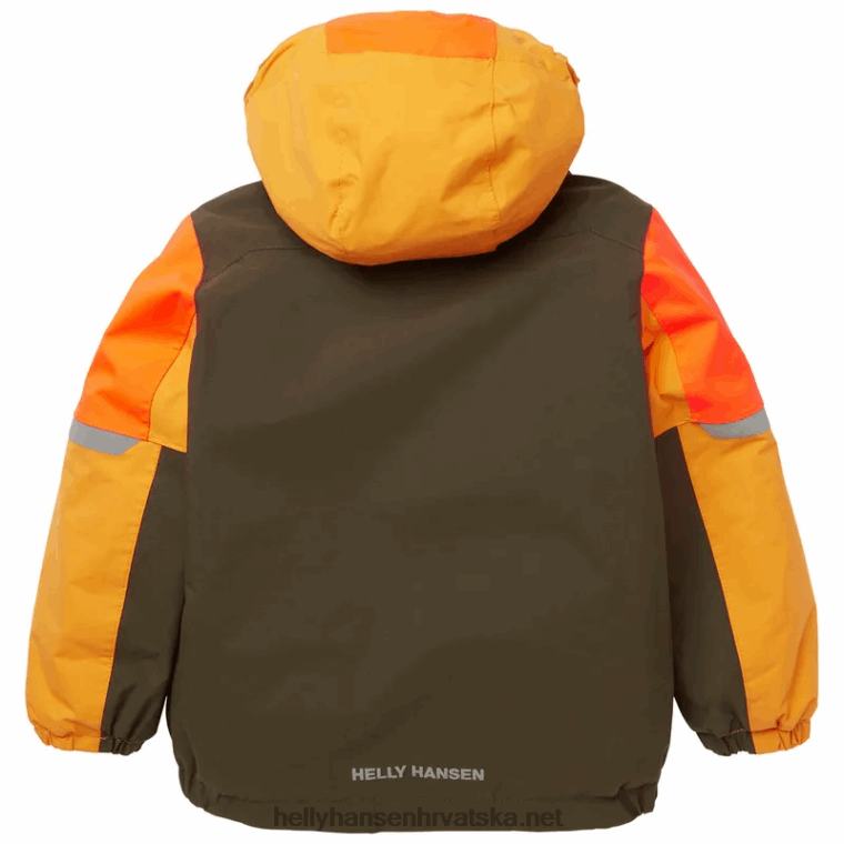 J0HV2780 dječja izolirana skijaška jakna rider 2.0 djeca Helly-Hansen smrvljena gra