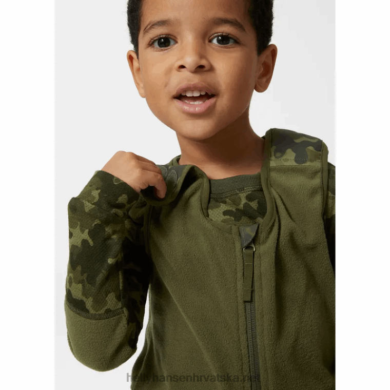 J0HV2316 dječje vertikalne izolirane hlače s prtljažnikom djeca Helly-Hansen smrvljena gra