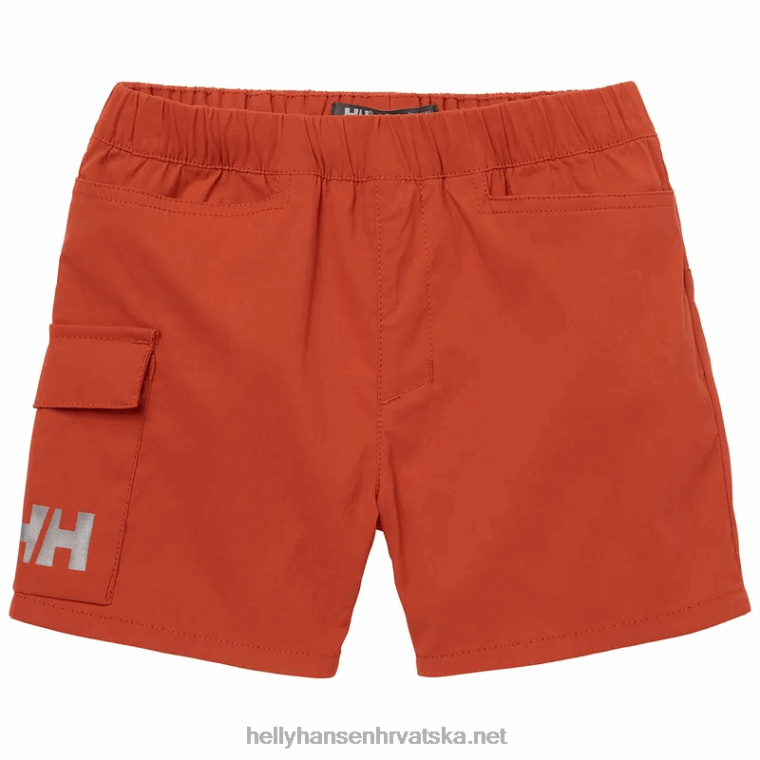 J0HV2326 dječje hh brzosušeće cargo kratke hlače djeca Helly-Hansen mornarica