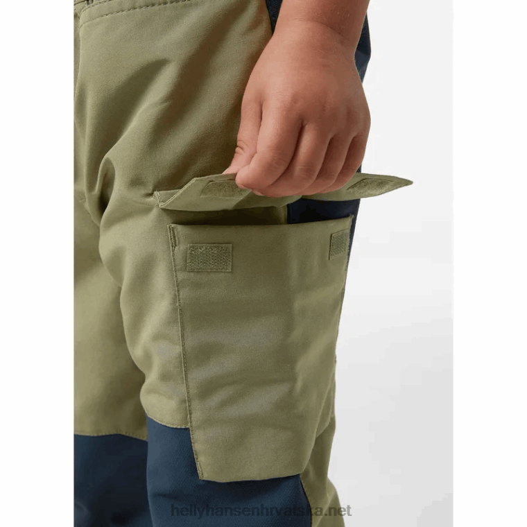 J0HV2329 dječje marka tur hlače djeca Helly-Hansen močvarna jagoda