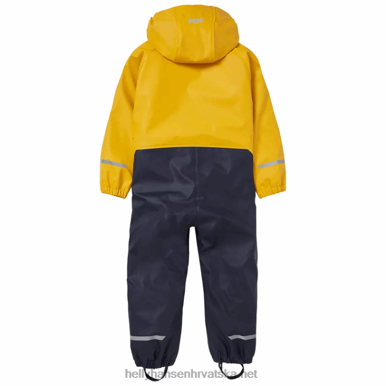 J0HV2314 dječji bergen kišni set s podstavom od flisa djeca Helly-Hansen oluja