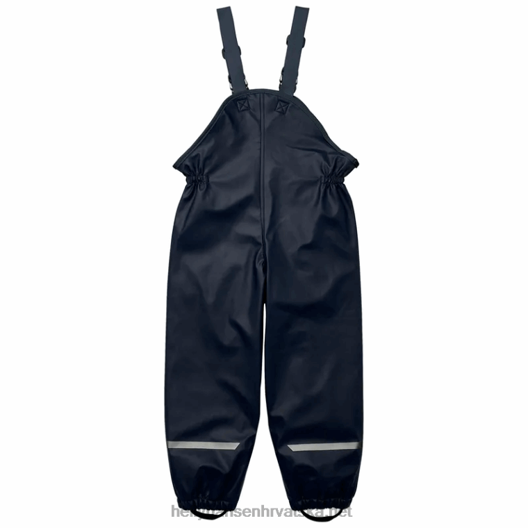 J0HV2325 dječji kišni set bergen podstavljen od flisa 2.0 djeca Helly-Hansen mornarica