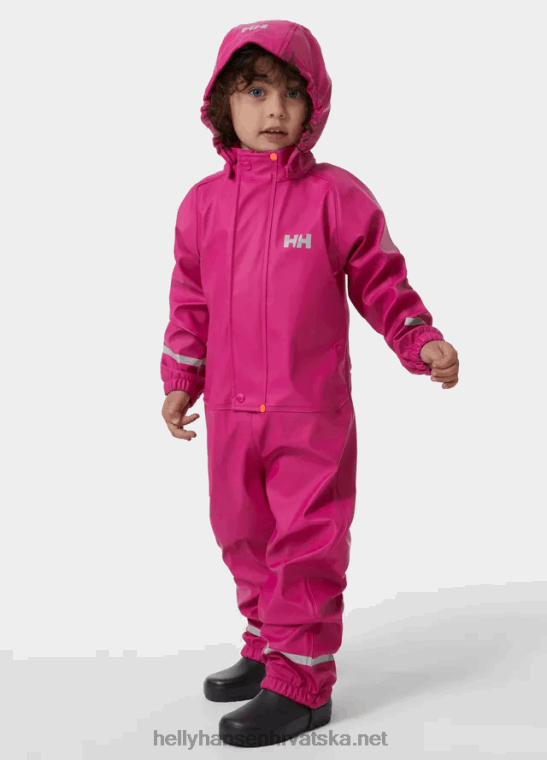 J0HV2334 dječja kišna kombinezona bergen 2.0 pu djeca Helly-Hansen ebanovina