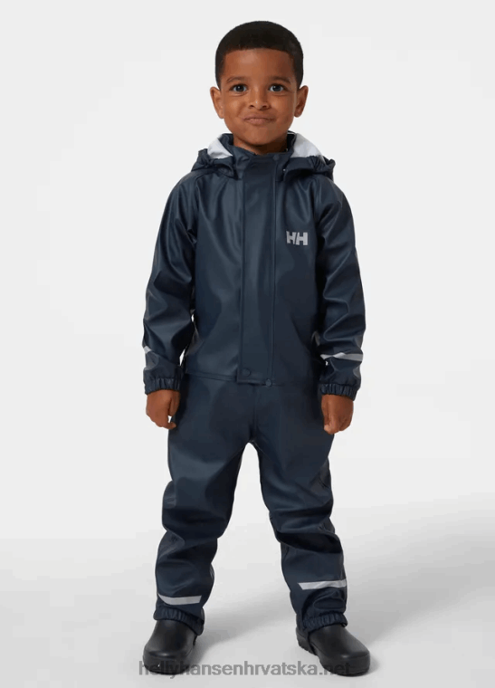 J0HV2336 dječja kišna kombinezona bergen 2.0 pu djeca Helly-Hansen bitno y