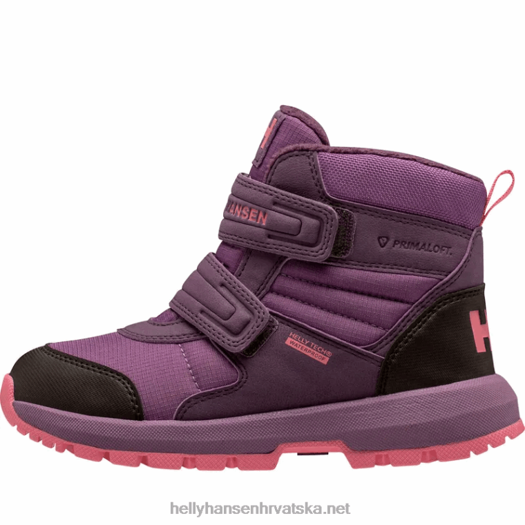 J0HV2522 dječje i juniorske čizme s tetivom ht djeca Helly-Hansen ljubičasta poti/ružičasti pepeo