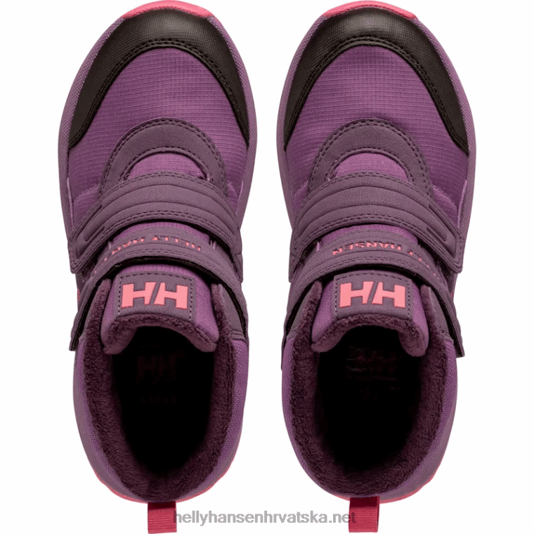 J0HV2522 dječje i juniorske čizme s tetivom ht djeca Helly-Hansen ljubičasta poti/ružičasti pepeo