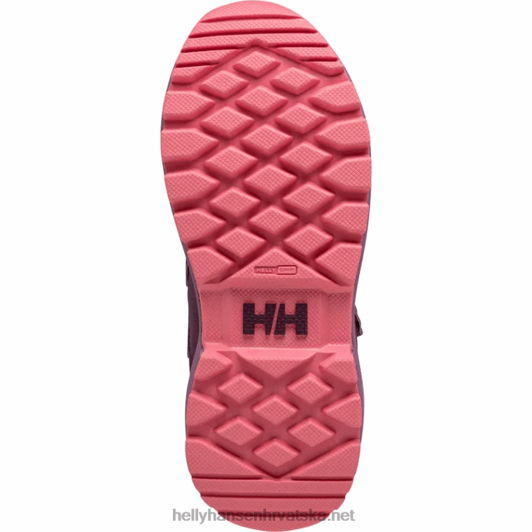 J0HV2522 dječje i juniorske čizme s tetivom ht djeca Helly-Hansen ljubičasta poti/ružičasti pepeo