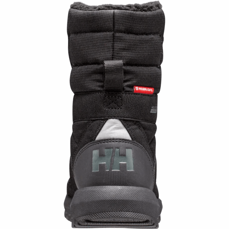 J0HV2526 juniorske i dječje silverton zimske čizme djeca Helly-Hansen crna/mornarska/plava