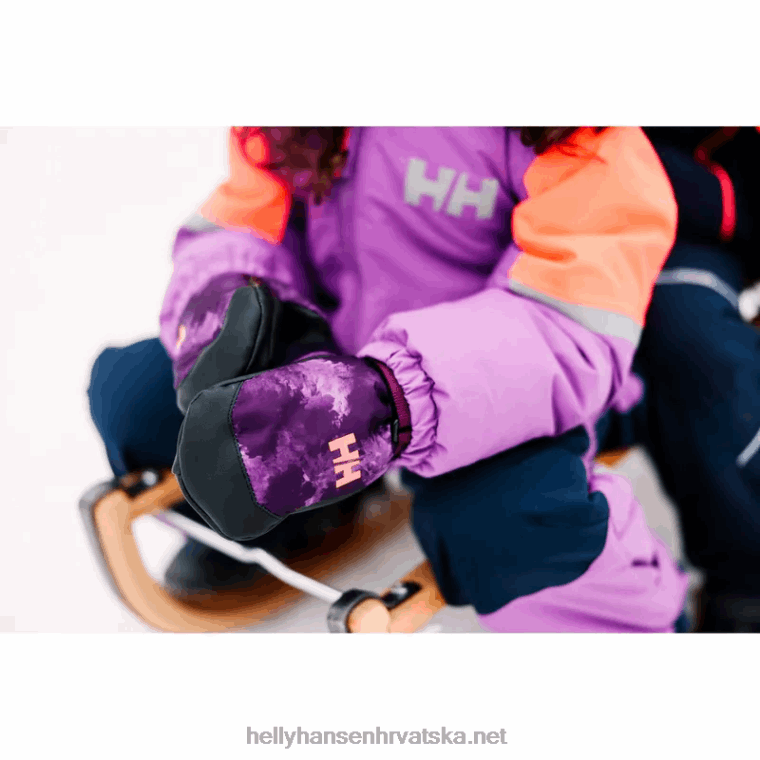 J0HV2546 dječje jahačke rukavice 2.0 djeca Helly-Hansen duboki fjord/crna nova