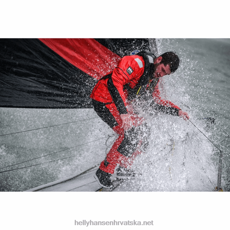 J0HV555 muške aegir hlače za oceansko jedrenje muškarci Helly-Hansen crno