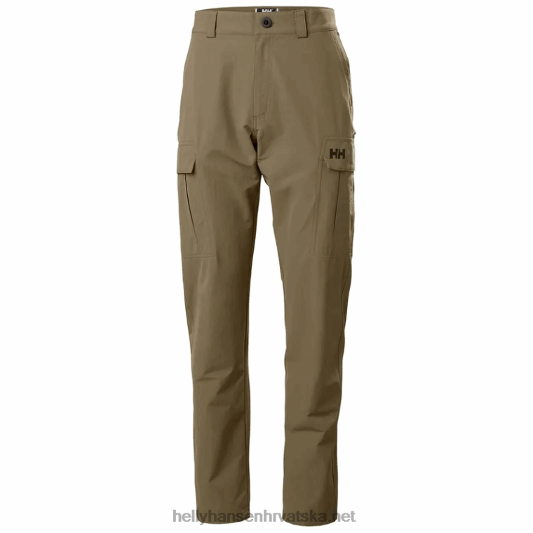 J0HV558 muške hh brzosušeće cargo hlače muškarci Helly-Hansen ebanovina