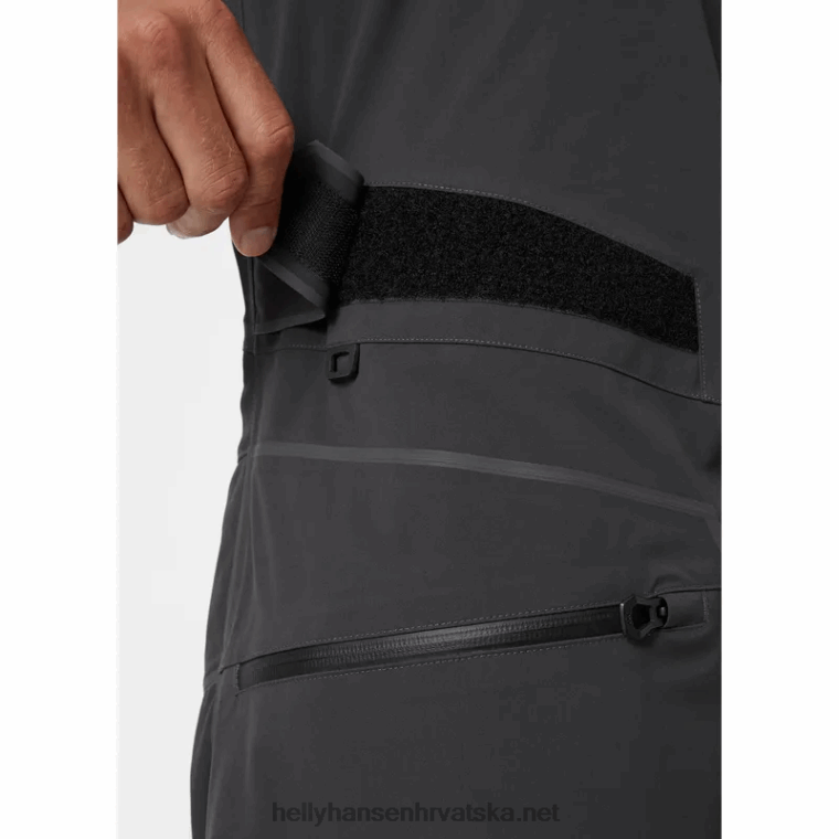 J0HV569 muški hp foil pro sailing bib muškarci Helly-Hansen ebanovina