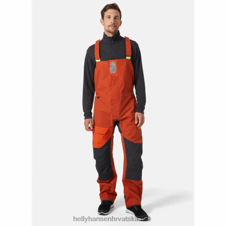 J0HV590 muška majica za obalno jedrenje Newport muškarci Helly-Hansen sivi melang