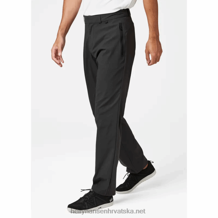 J0HV596 muške hp racing softshell jedriličarske hlače muškarci Helly-Hansen ebanovina