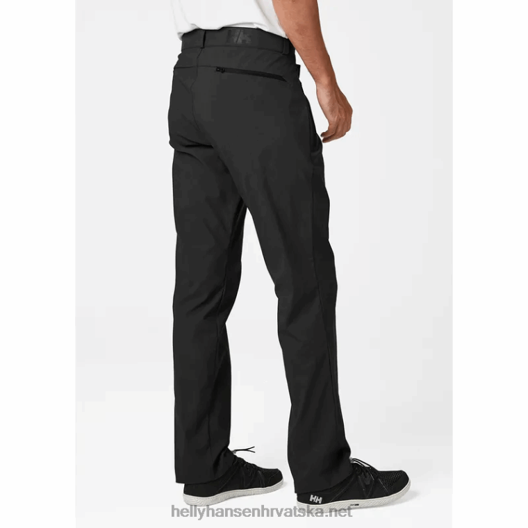 J0HV596 muške hp racing softshell jedriličarske hlače muškarci Helly-Hansen ebanovina