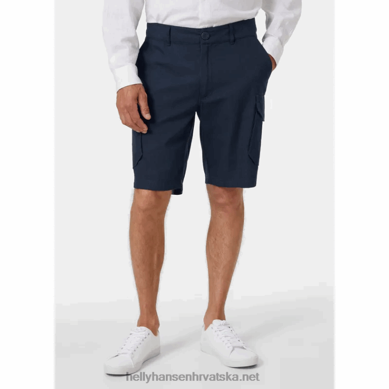 J0HV674 muške bermude cargo hlače 2.0 muškarci Helly-Hansen upozorenje crveno