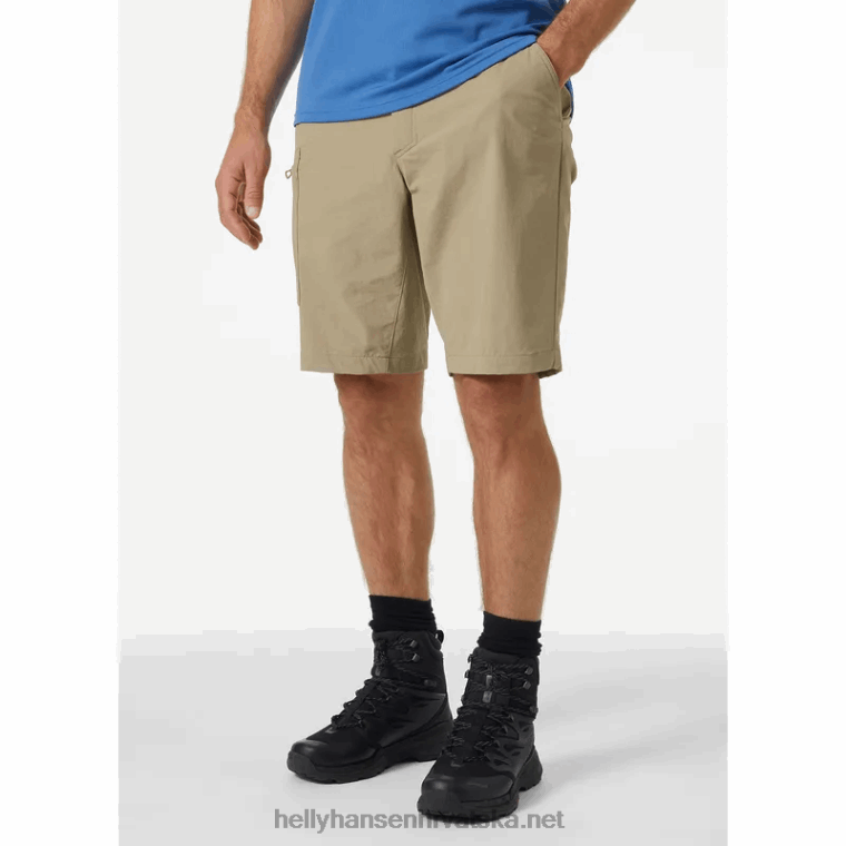 J0HV685 muške brono softshell kratke hlače muškarci Helly-Hansen ebanovina