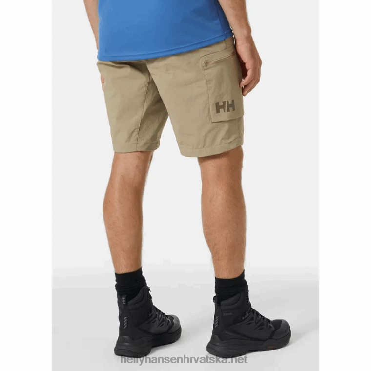 J0HV685 muške brono softshell kratke hlače muškarci Helly-Hansen ebanovina