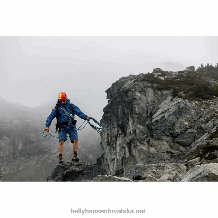 J0HV704 muške tinden lagane planinarske hlače muškarci Helly-Hansen crno