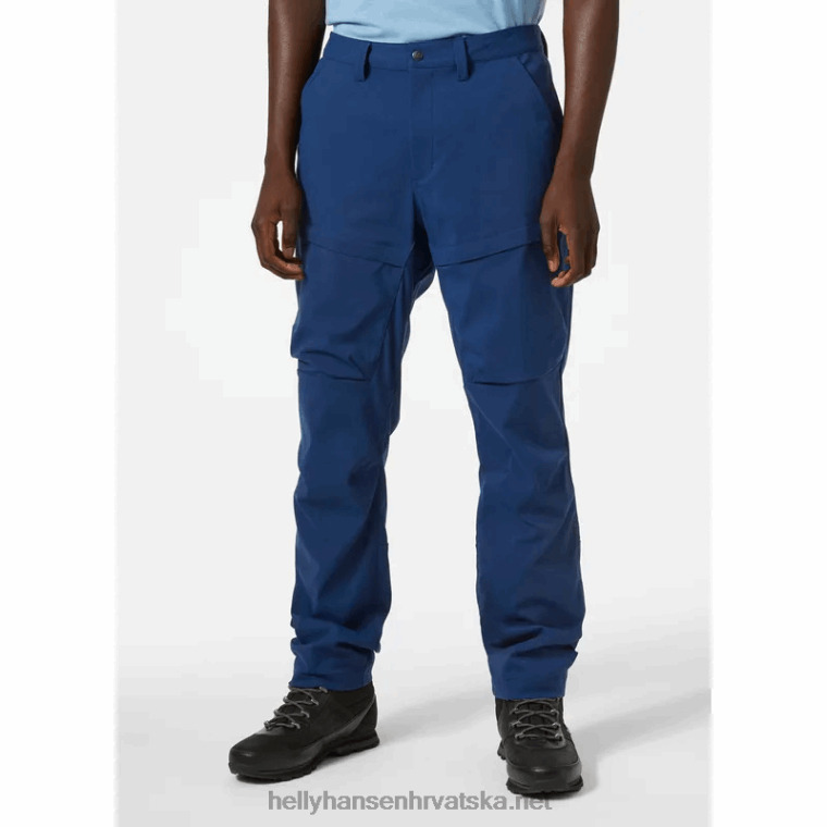 J0HV634 muške skar planinarske hlače muškarci Helly-Hansen ebanovina