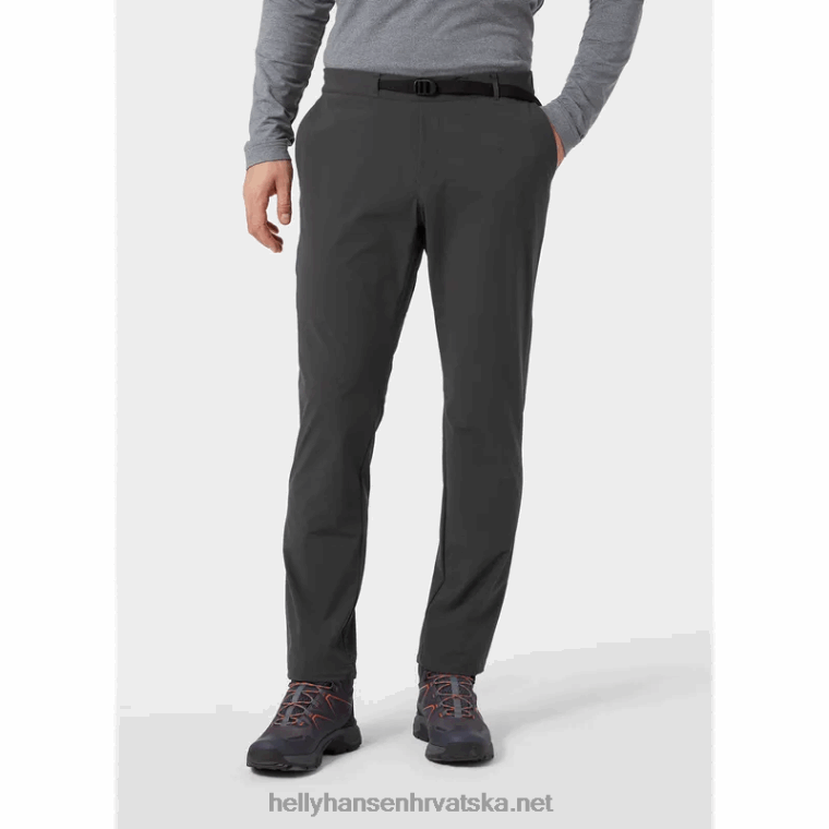 J0HV653 muške planinarske hlače Campfire 2.0 muškarci Helly-Hansen ebanovina