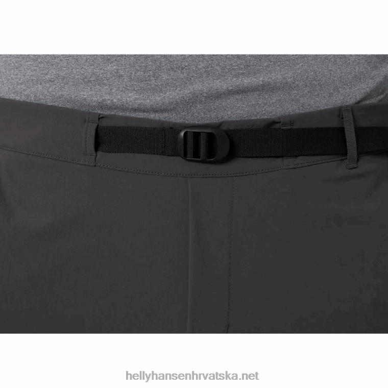 J0HV653 muške planinarske hlače Campfire 2.0 muškarci Helly-Hansen ebanovina