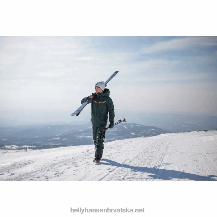 J0HV729 muške legendarne izolirane skijaške hlače muškarci Helly-Hansen duboki fjord