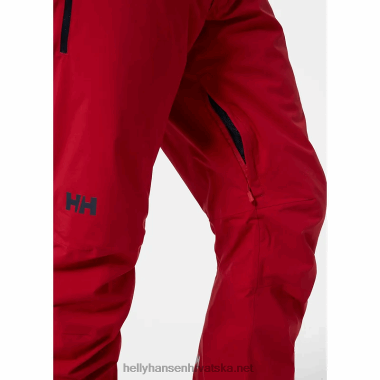 J0HV731 muške legendarne izolirane skijaške hlače muškarci Helly-Hansen modra magla