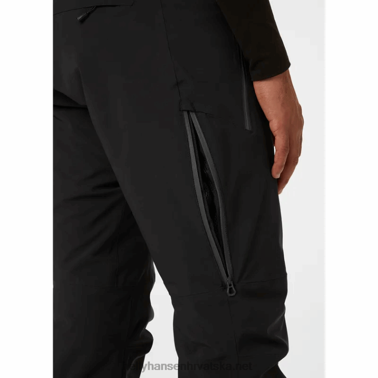 J0HV736 muške alpha lifaloft izolirane skijaške hlače muškarci Helly-Hansen najtamniji spr