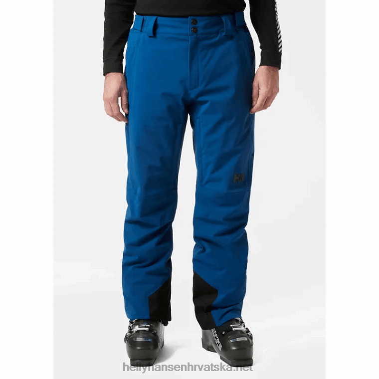J0HV754 muške brze izolirane skijaške hlače muškarci Helly-Hansen crno