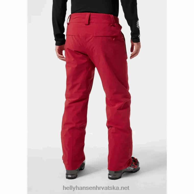 J0HV755 muške brze izolirane skijaške hlače muškarci Helly-Hansen duboki fjord