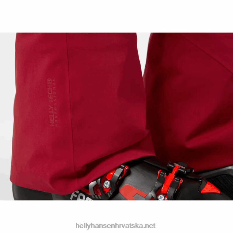 J0HV755 muške brze izolirane skijaške hlače muškarci Helly-Hansen duboki fjord