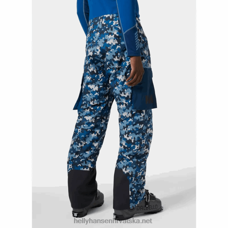 J0HV762 muške ullr d skijaške hlače muškarci Helly-Hansen crno