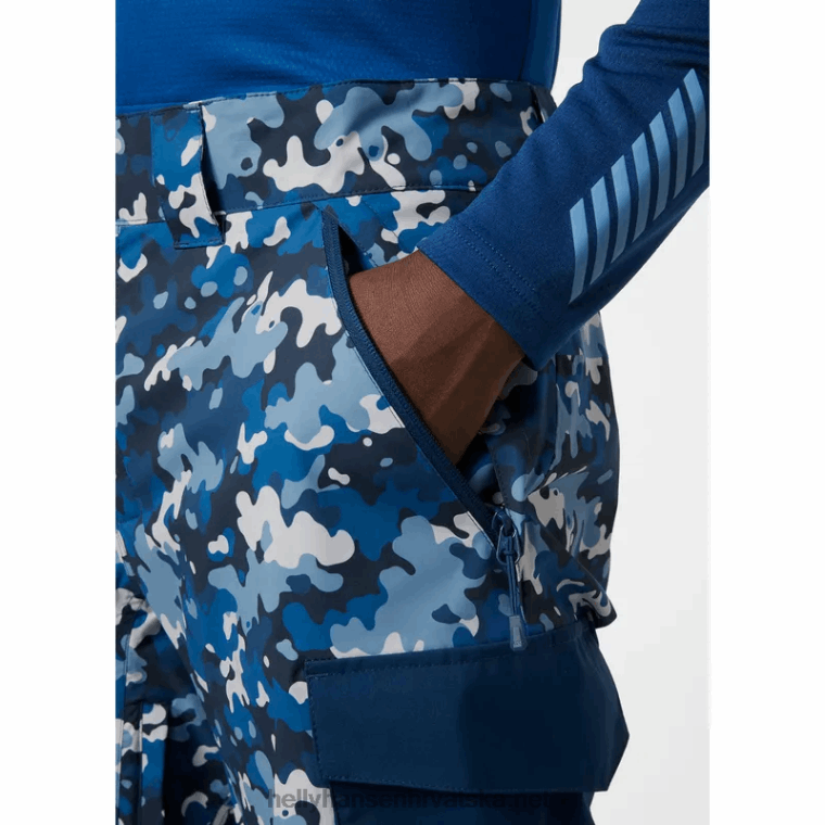 J0HV762 muške ullr d skijaške hlače muškarci Helly-Hansen crno