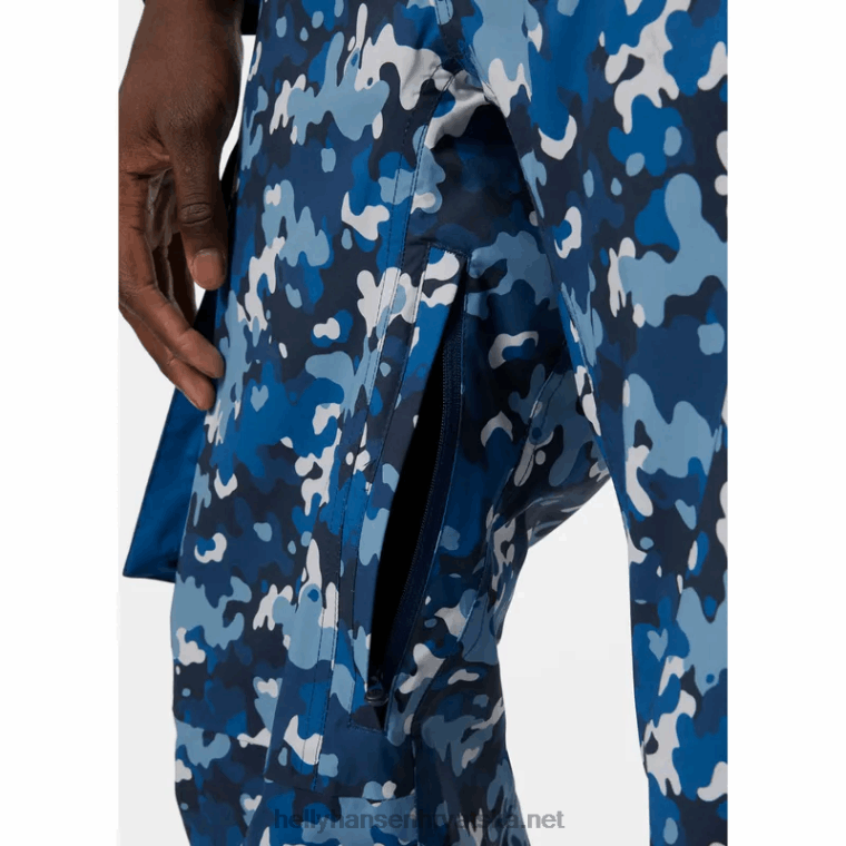 J0HV762 muške ullr d skijaške hlače muškarci Helly-Hansen crno