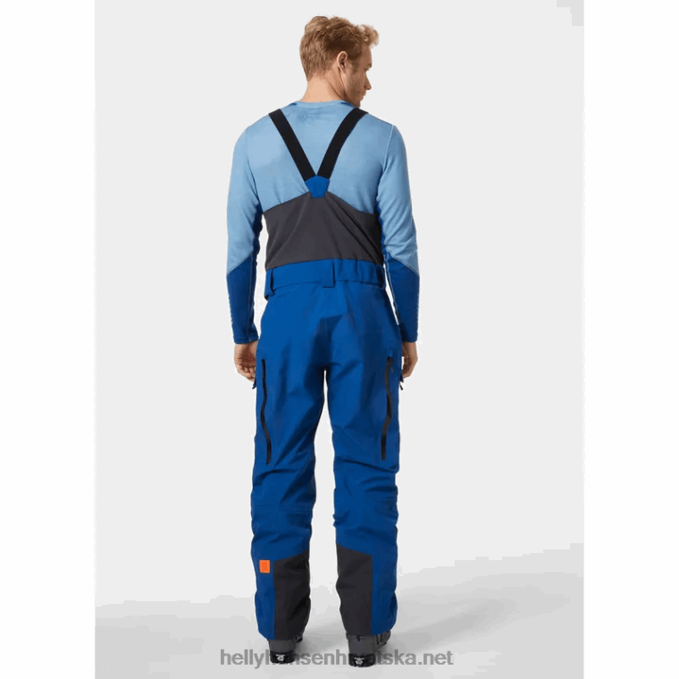 J0HV598 muške sogn skijaške hlače s naramenicama muškarci Helly-Hansen mornarica