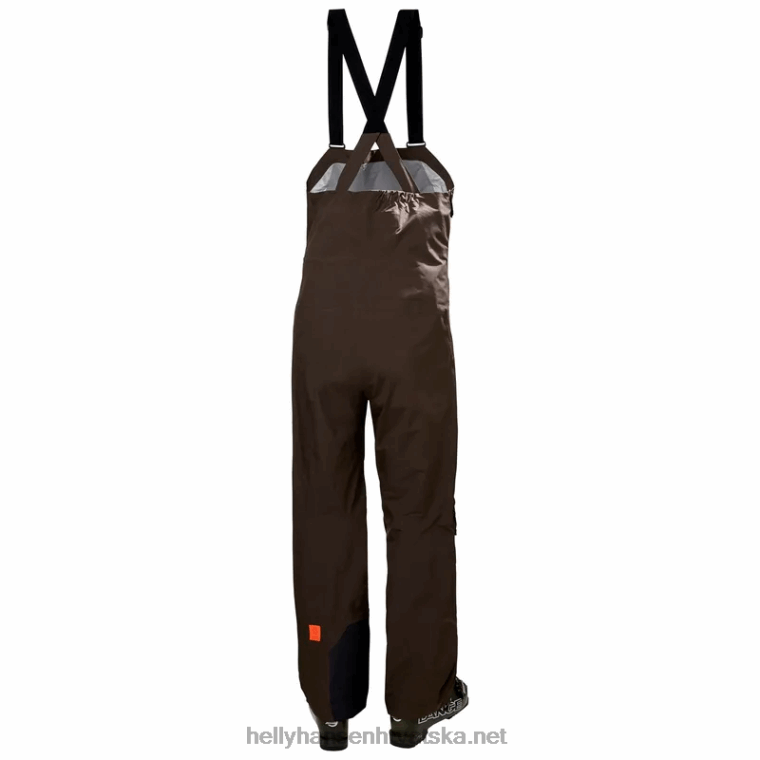 J0HV601 muške ridge infinity bib shell skijaške hlače muškarci Helly-Hansen crno